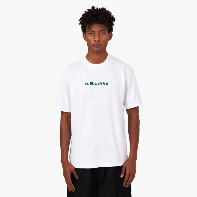 b.Eautiful Logo T-shirt / White sold by Livestock
