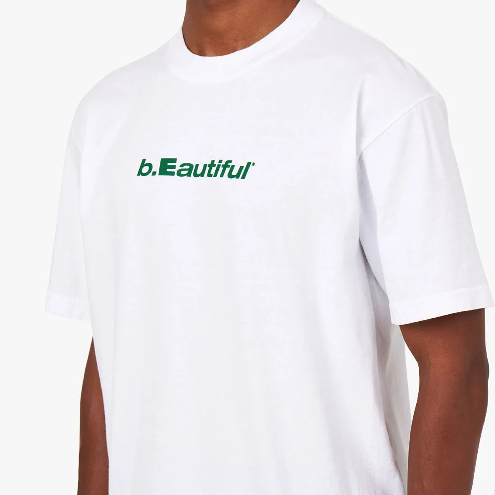 b.Eautiful Logo T-shirt / White sold by Livestock product image thumbnail 4