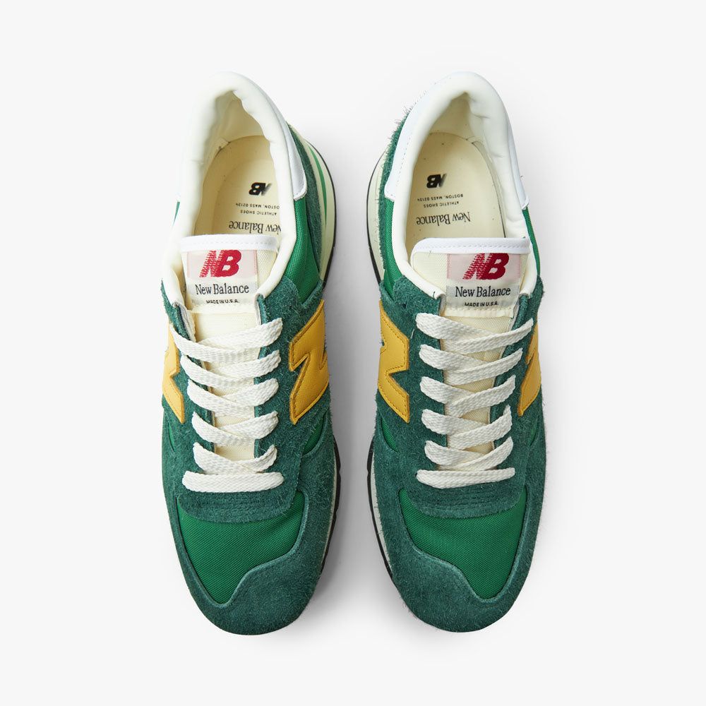 New Balance MADE in USA M990GG1 Green / Gold sold by Livestock product image thumbnail 5
