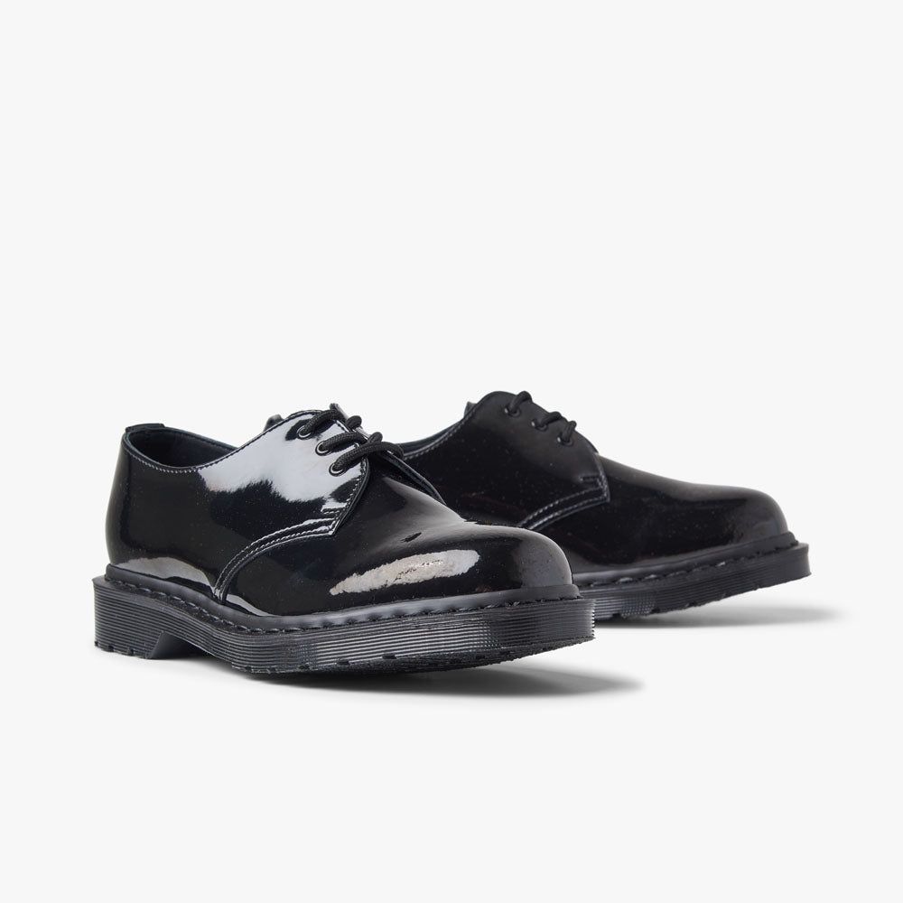 Dr. Martens Made in England 1461 Mono Oxford / Black Patent Lamper sold by Livestock product image thumbnail 3