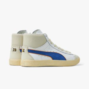 Puma x Rhuigi Clyde Mid BBall / White sold by Livestock