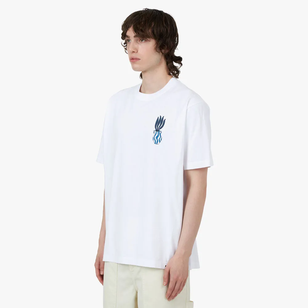 by Parra Kick The Vase T-Shirt / White sold by Livestock product image thumbnail 2