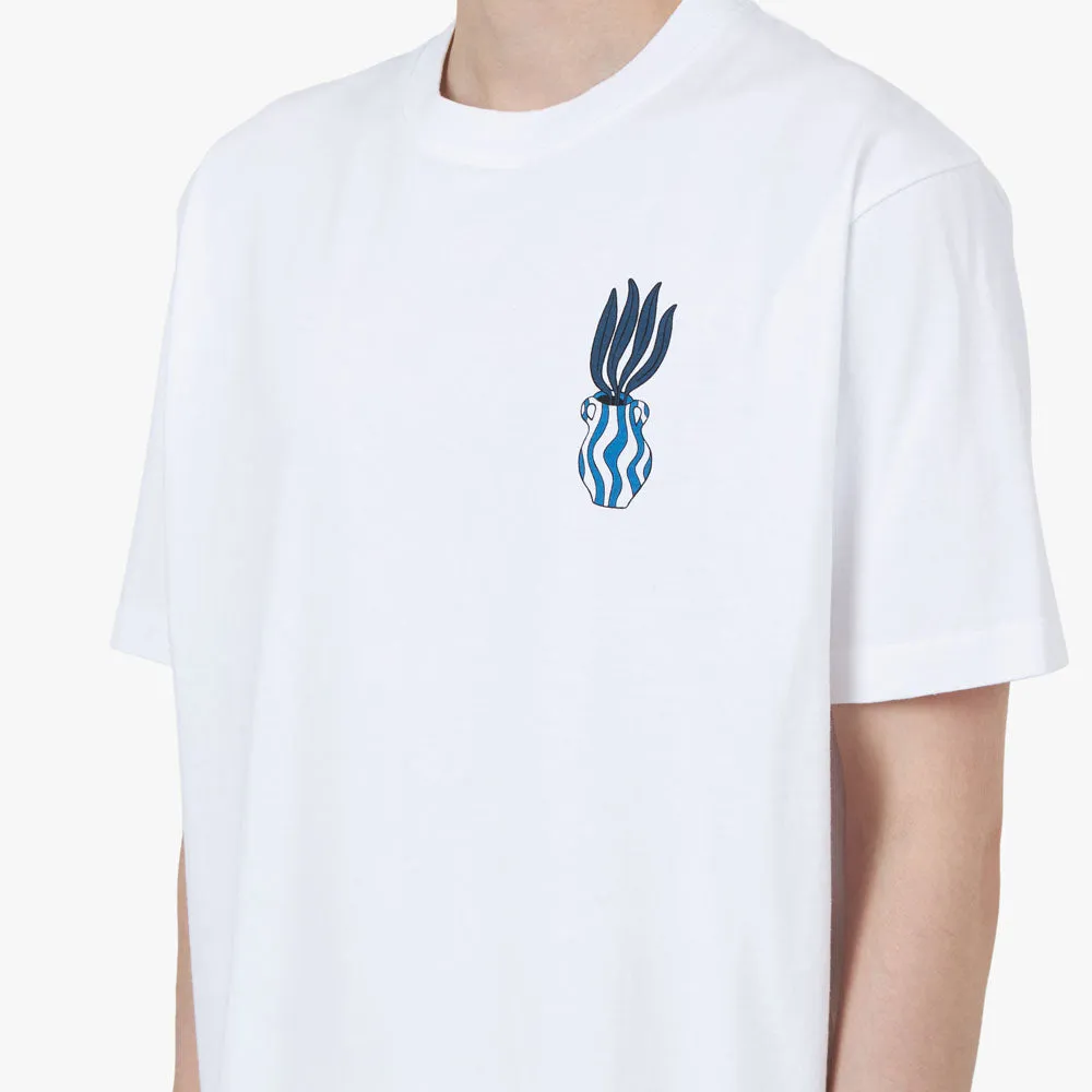 by Parra Kick The Vase T-Shirt / White sold by Livestock product image thumbnail 4