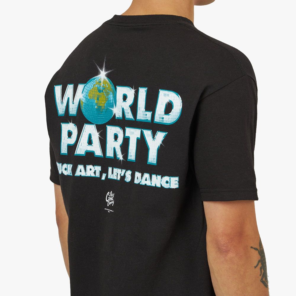 The Good Company World Party Tee / Black sold by Livestock product image thumbnail 5