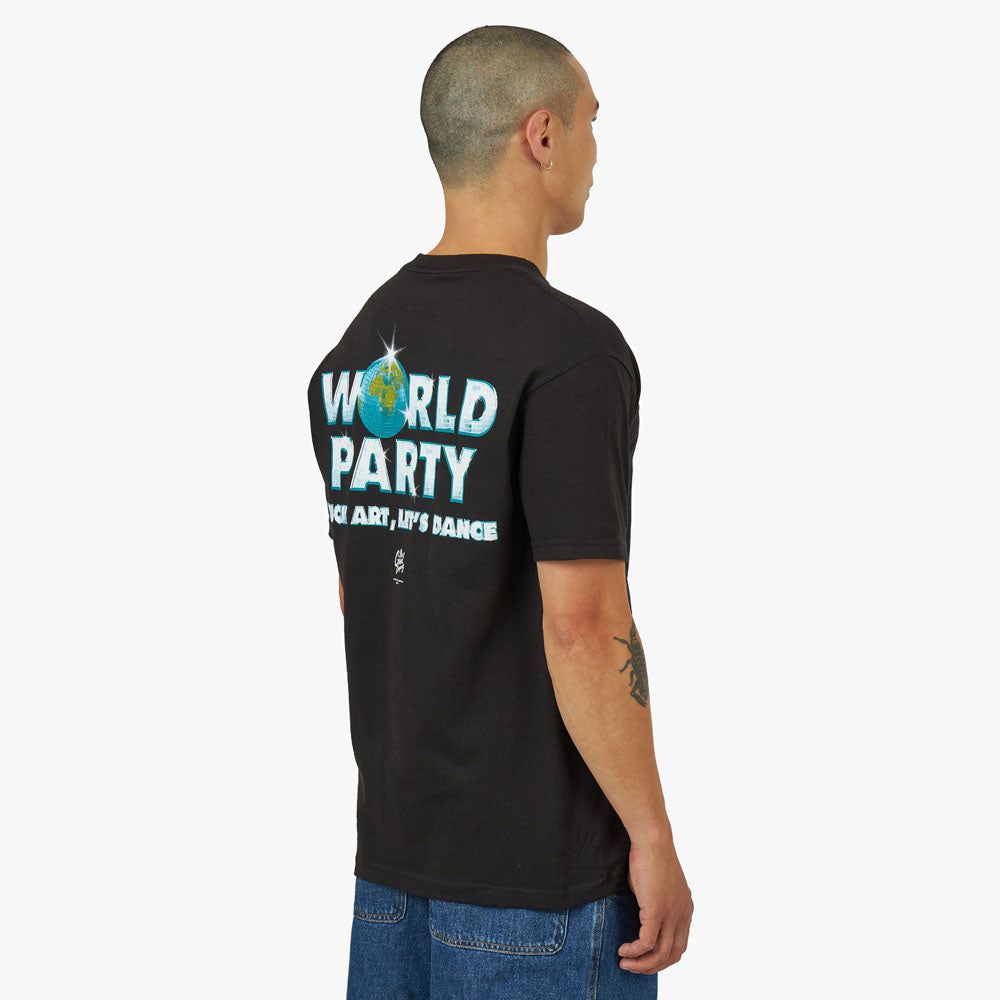 The Good Company World Party Tee / Black sold by Livestock product image thumbnail 3