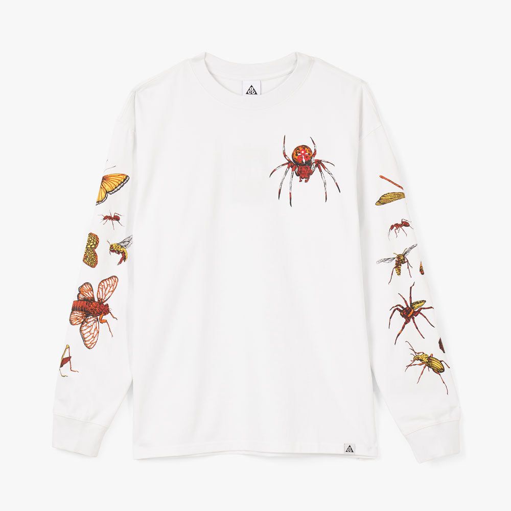 Nike ACG Insects Long Sleeve T-shirt / Summit White sold by Livestock product image thumbnail 4