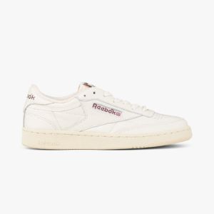 Reebok Club C Vintage Chalk / Alabaster / Maroon sold by Livestock