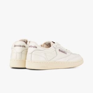 Reebok Club C Vintage Chalk / Alabaster / Maroon sold by Livestock