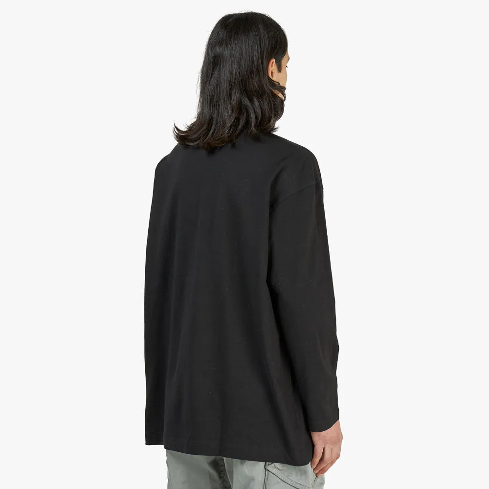 COMME des GARÇONS SHIRT Logo Long Sleeve T-shirt / Black sold by Livestock product image thumbnail 3