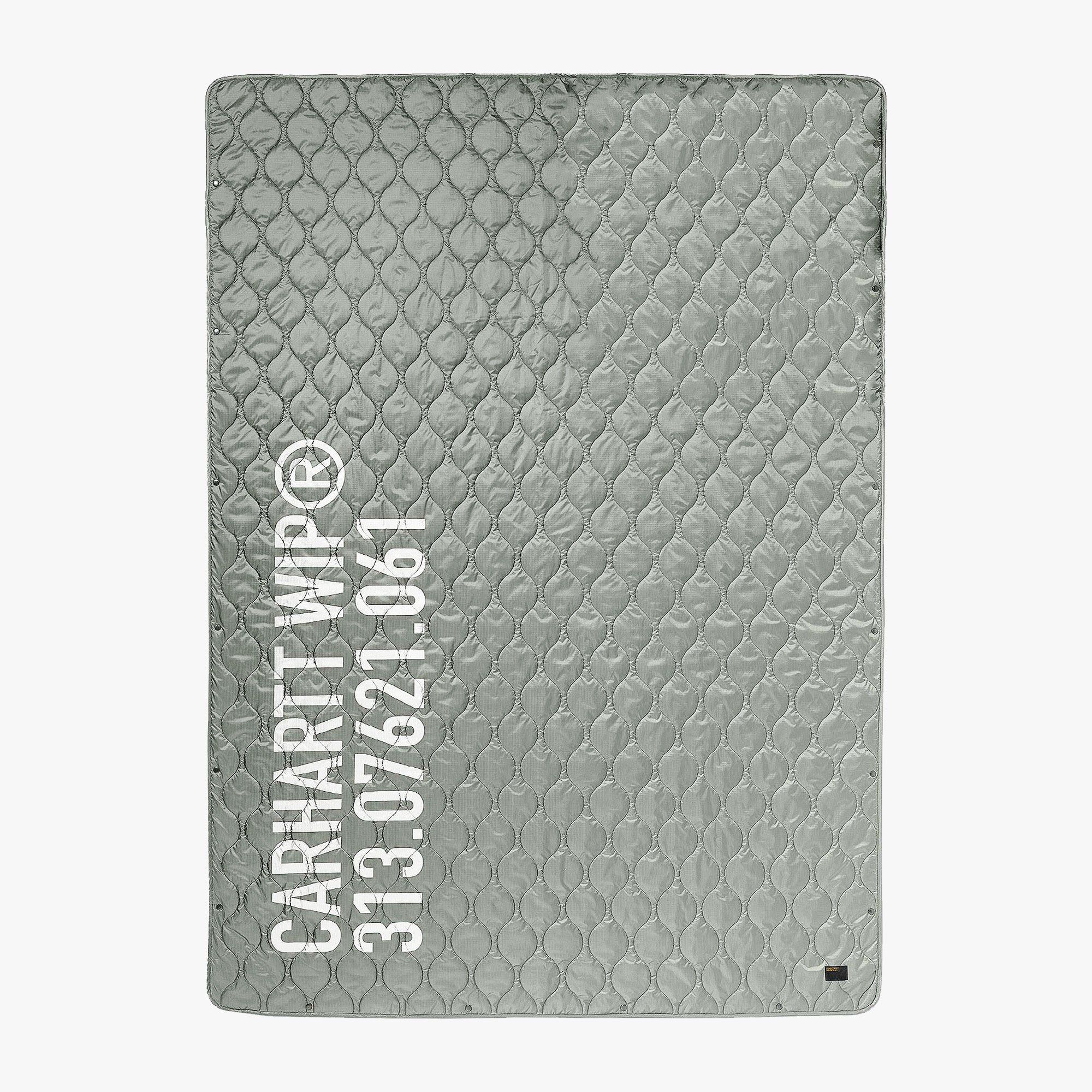 Carhartt WIP Tour Quilted Blanket Smoke / Reflective sold by Livestock product image thumbnail 2