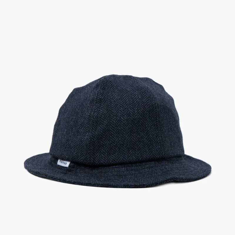 Palmes Wool Bucket Hat / Navy sold by Livestock