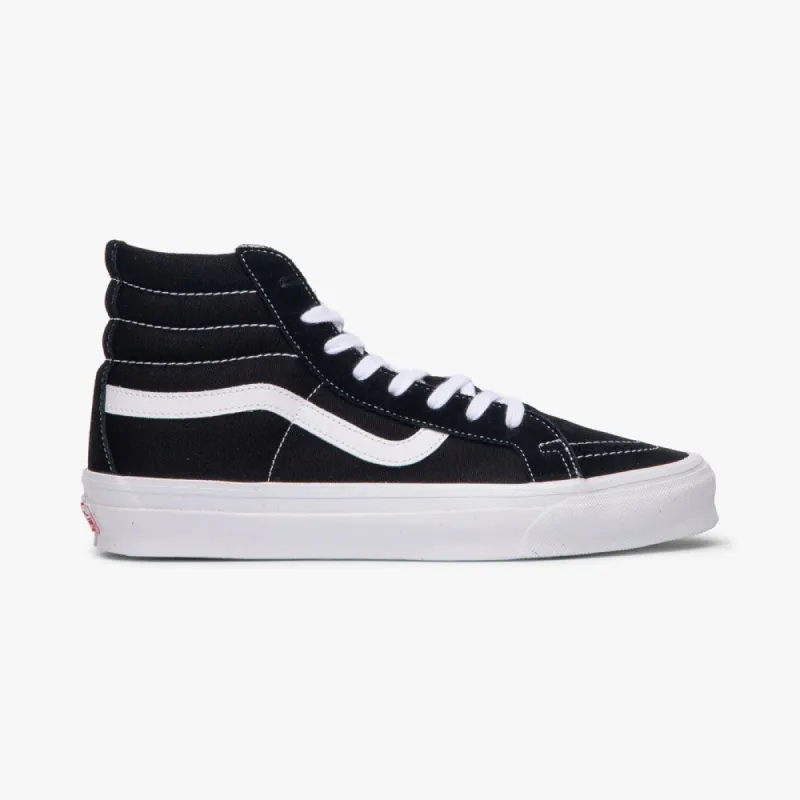 Vans OG Sk8-Hi LX Black / White sold by Livestock