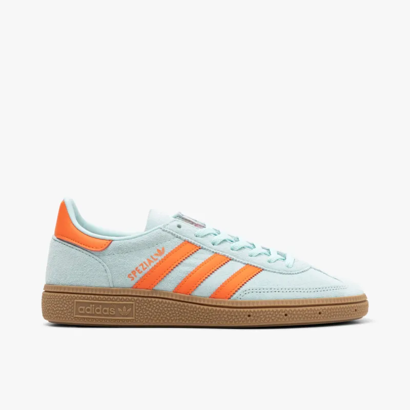 adidas Originals Women's Handball Spezial Semi Flash Aqua / Impact Orange sold by Livestock