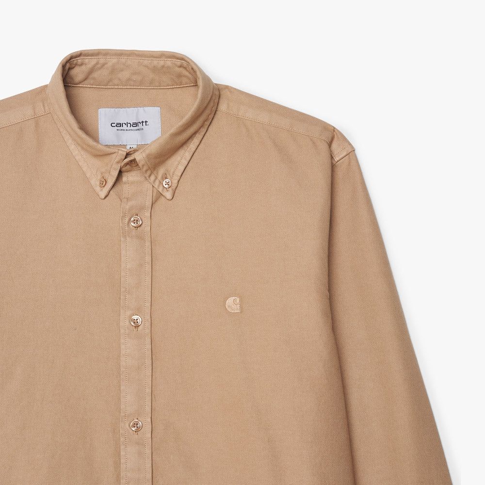Carhartt WIP Bolton Shirt / Nomad Garment Dyed sold by Livestock product image thumbnail 6