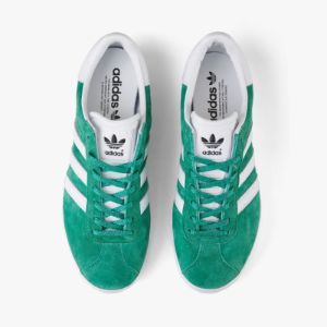 adidas Originals Gazelle 85 Semi Court Green / Cloud White - Core Black sold by Livestock