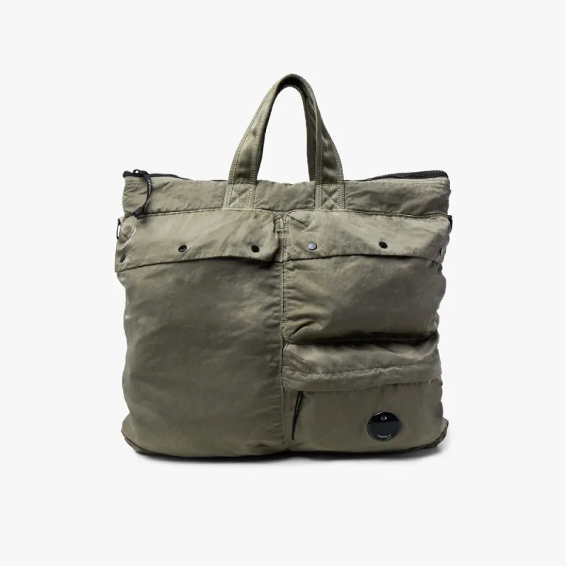 C.P. Company Nylon B Tote Bag / Silver Sage sold by Livestock