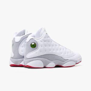 Jordan 13 Retro White / True Red - Wolf Grey sold by Livestock