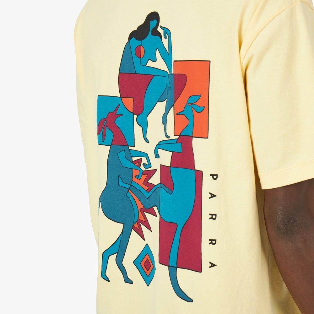By Parra Down Under T-shirt / Cream sold by Livestock product image thumbnail 4