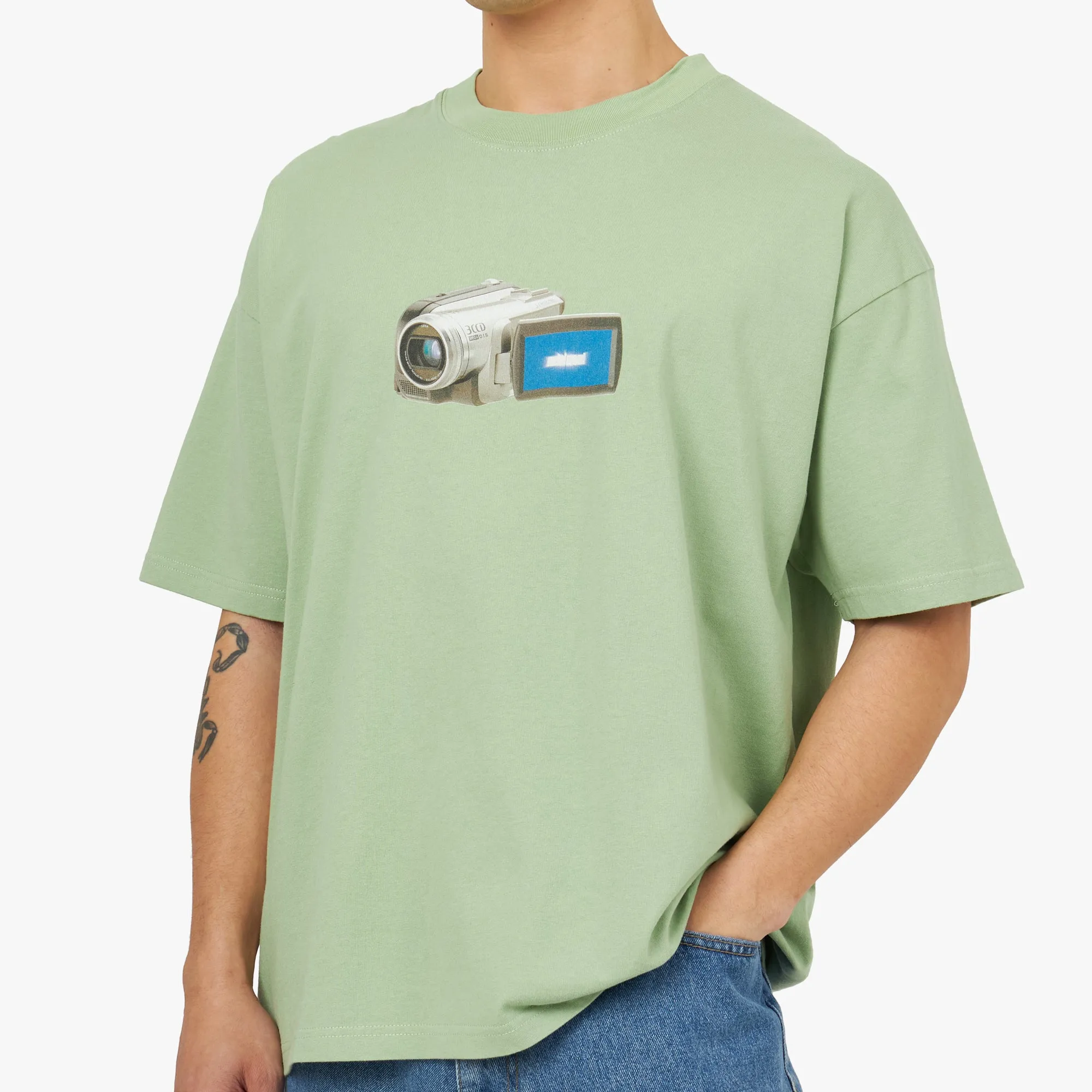 Metalwood Studio 3CCD T-shirt / Cilantro sold by Livestock product image thumbnail 4