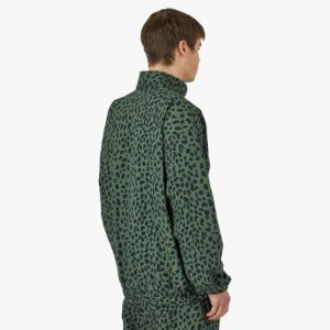 Gramicci x Wacko Maria Leopard Track Jacket / Khaki | Parallel