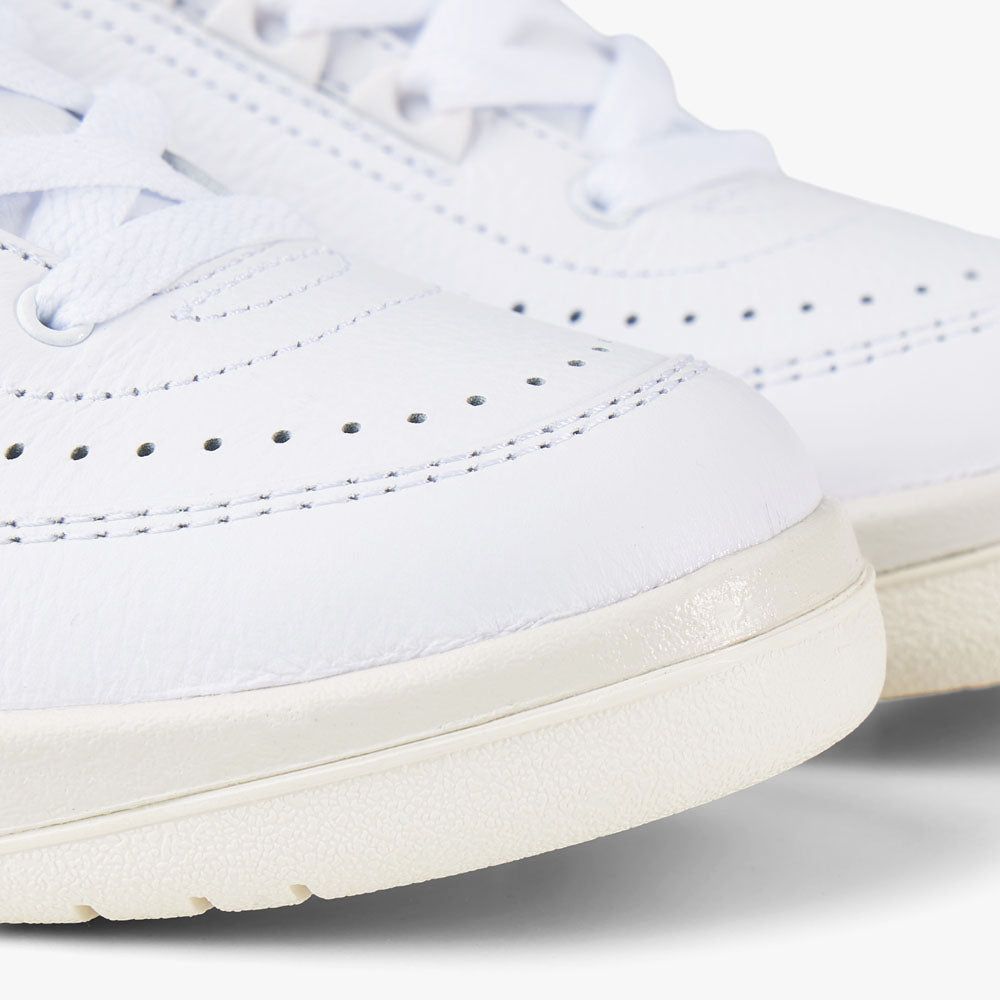 Jordan Women's 2 Retro Low White / Gym Red - Dk Powder Blue sold by Livestock product image thumbnail 6