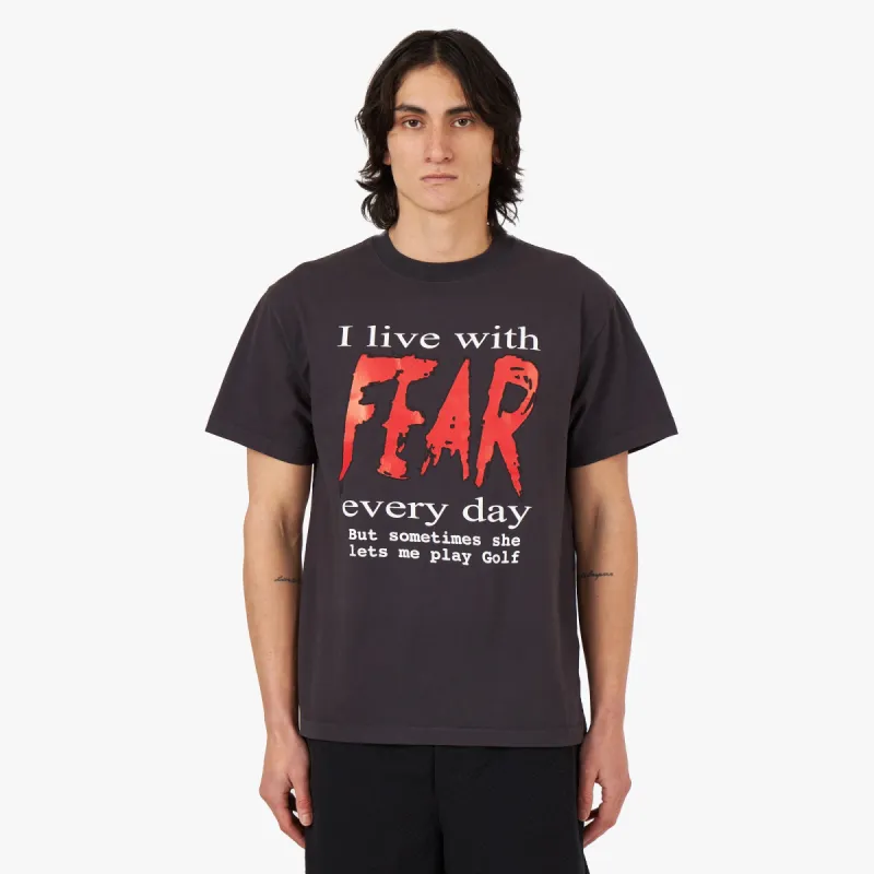 Metalwood Fear T-shirt / Black sold by Livestock