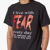 Metalwood Fear T-shirt / Black sold by Livestock
