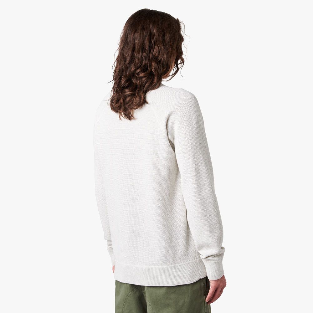 Carhartt WIP Chase Sweater Ash Heather / Gold sold by Livestock product image thumbnail 3