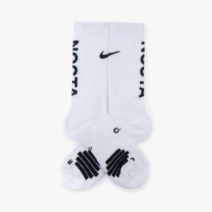 Nike NOCTA Elite Crew Socks White / Black sold by Livestock