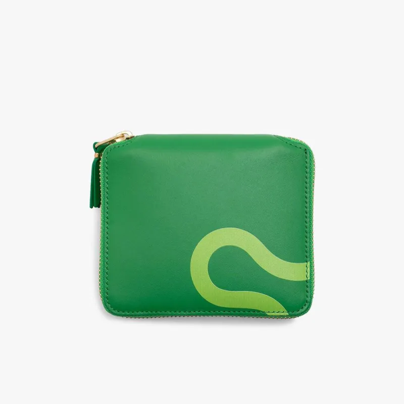 COMME des GARÇONS WALLET Ruby Eyes Wallet / Green sold by Livestock