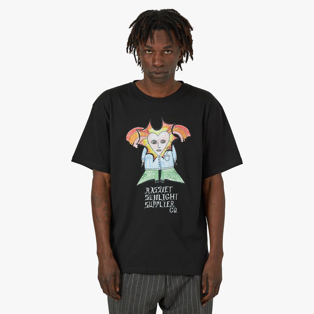 Rassvet (PACCBET) Sunlight Supplier T-shirt / Black sold by Livestock