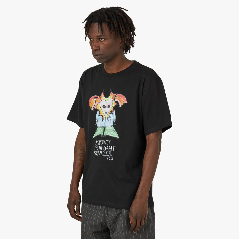 Rassvet (PACCBET) Sunlight Supplier T-shirt / Black sold by Livestock product image thumbnail 2