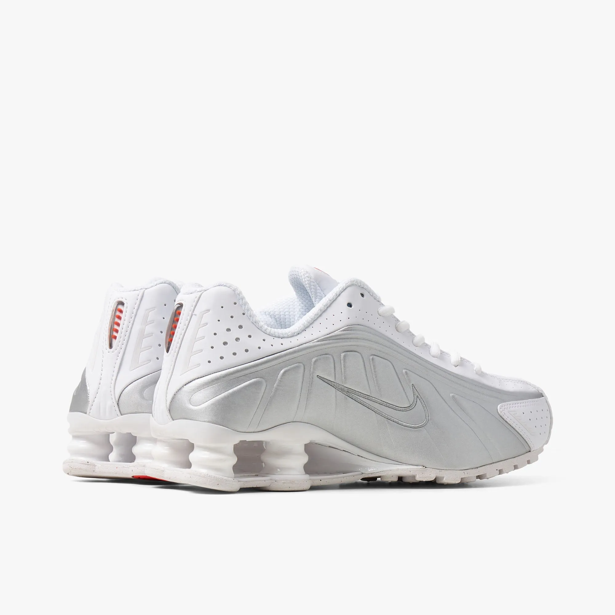 Nike Women's Shox R4 White / White - Metallic Silver sold by Livestock product image thumbnail 4