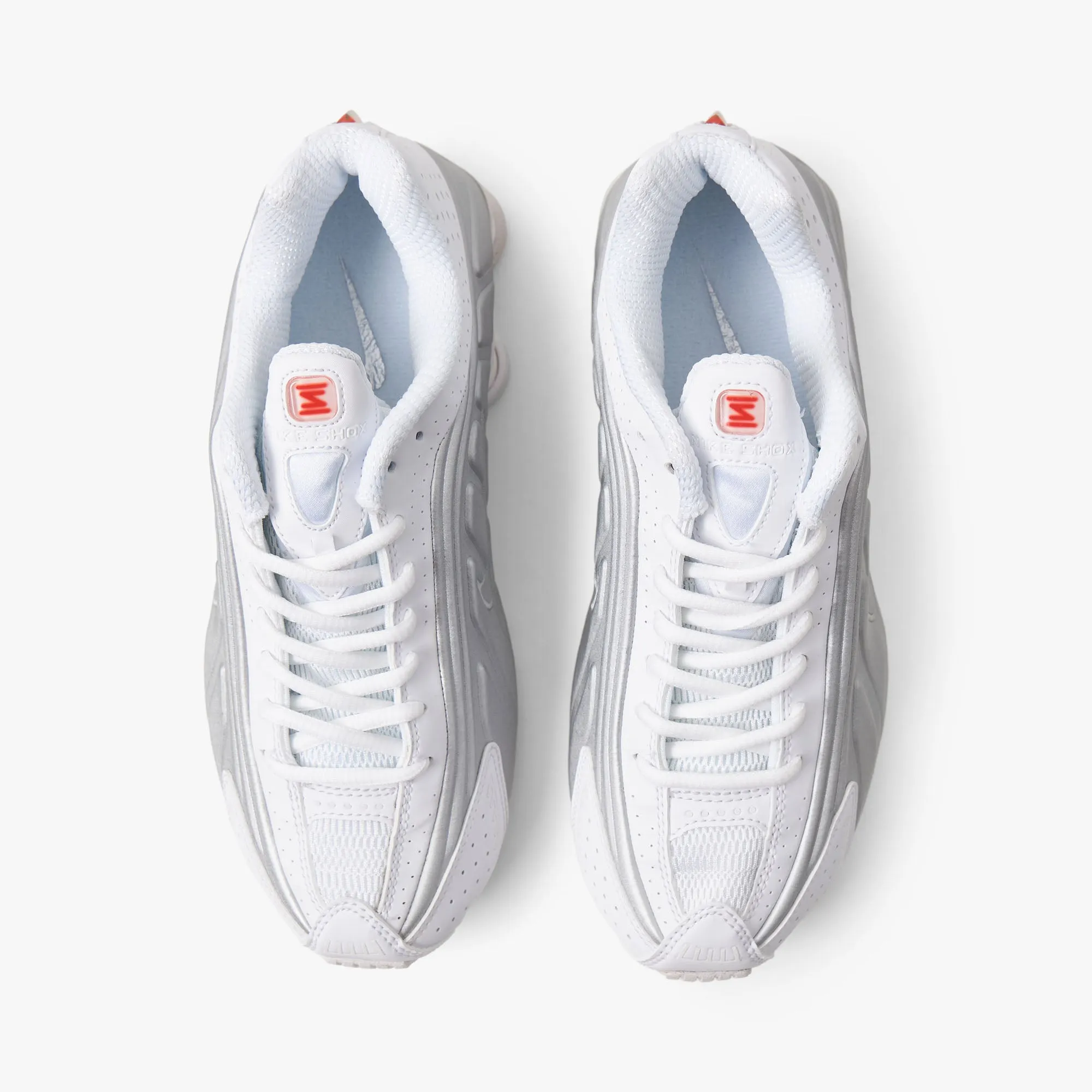Nike Women's Shox R4 White / White - Metallic Silver sold by Livestock product image thumbnail 5