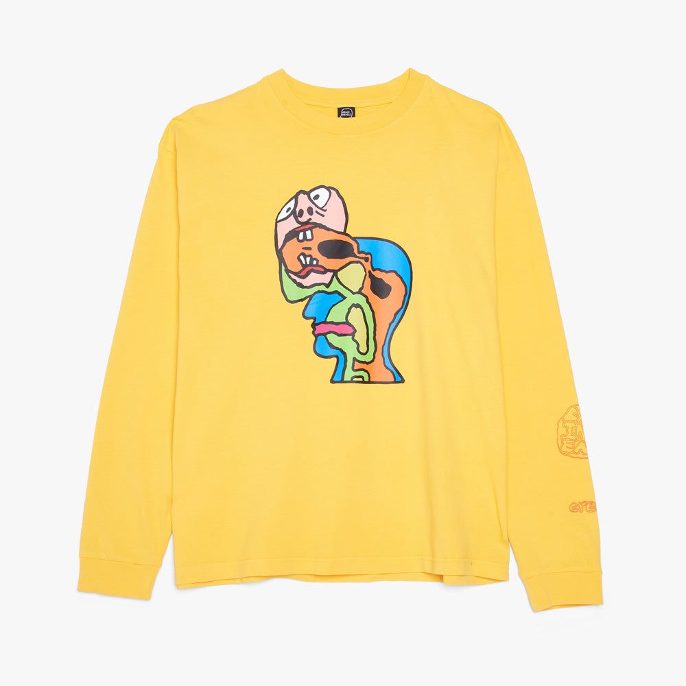 Brain Dead Brain Eater Long Sleeve T-shirt / Squash sold by Livestock product image thumbnail 4