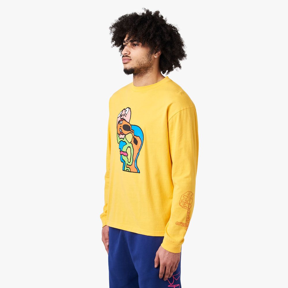 Brain Dead Brain Eater Long Sleeve T-shirt / Squash sold by Livestock product image thumbnail 2