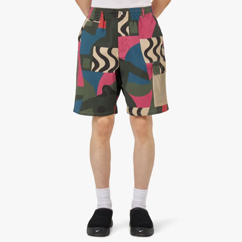 by Parra Distorted Camo Shorts / Pink made by Livestock
