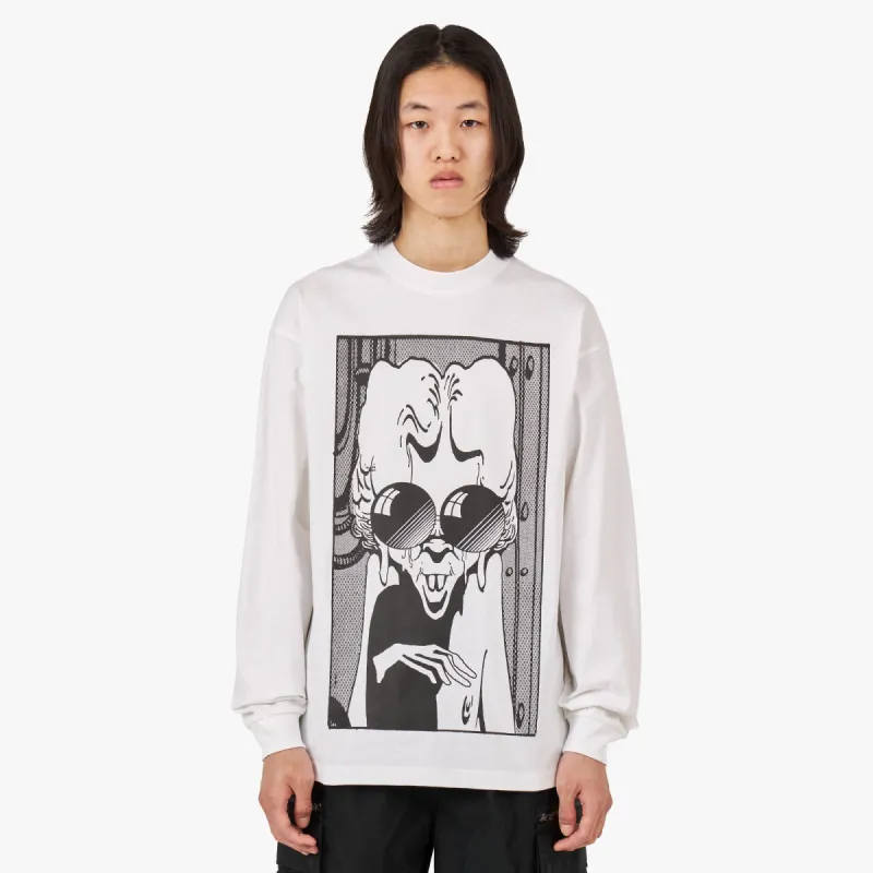 The Trilogy Tapes Comics Flat Shades Long Sleeve / White sold by Livestock