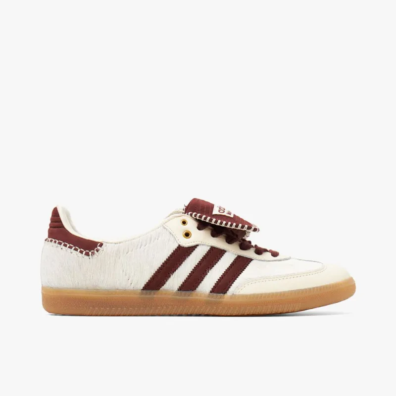adidas Originals x Wales Bonner Samba Cream White / Mystery Brown sold by Livestock