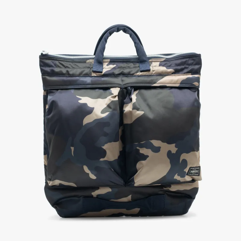 PORTER Helmet Bag Counter Shade / Woodland Khaki sold by Livestock