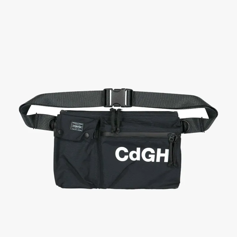COMME des GARÇONS HOMME x PORTER Crossbody Bag / Black sold by Livestock