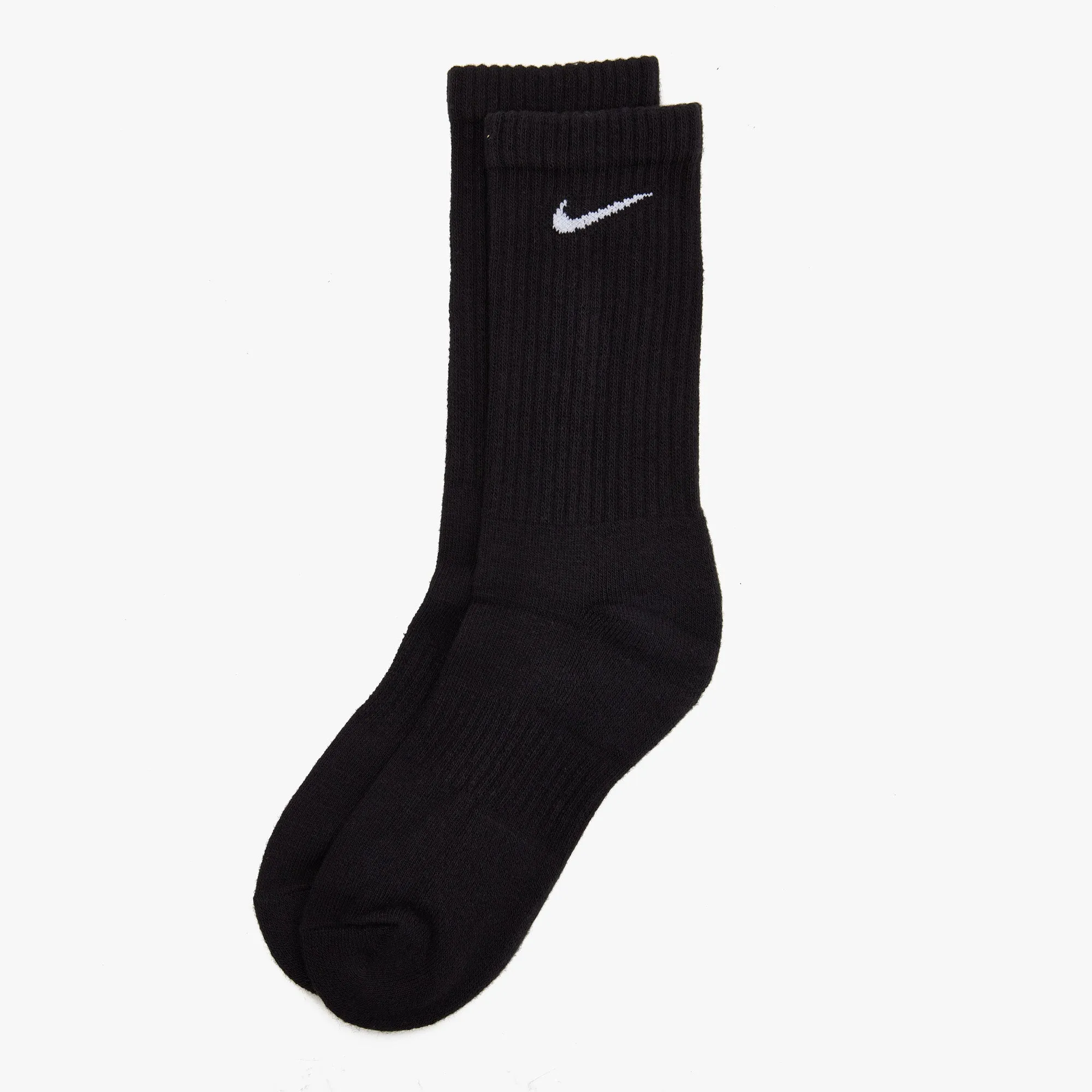 Nike Everyday Cushioned Training Crew Socks - 3 Pack Black / White sold by Livestock