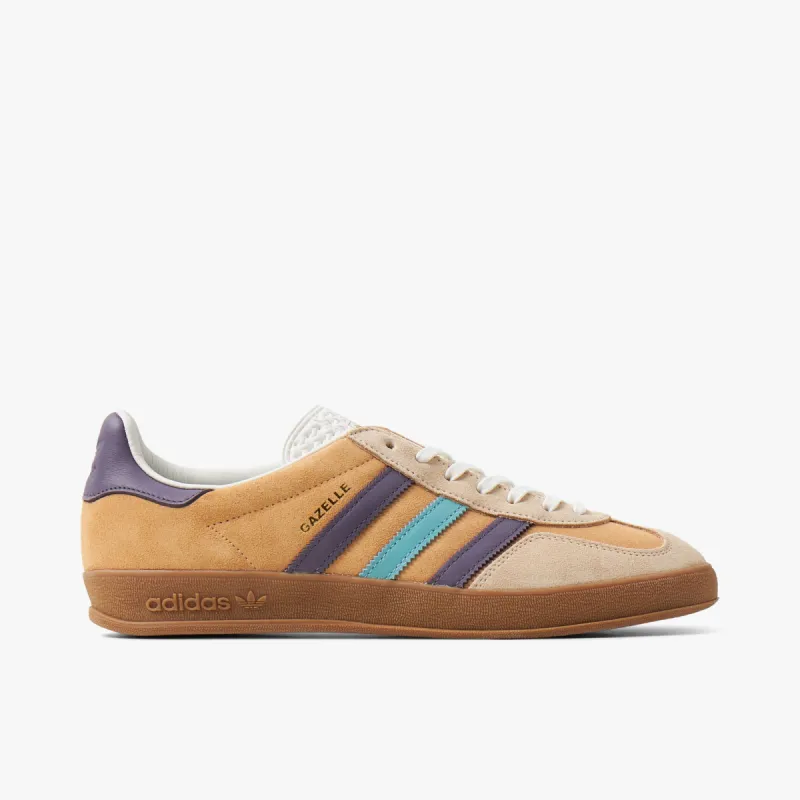 Adidas Gazelle Indoor Glow Orange / Shadow Violet - Off white sold by Livestock
