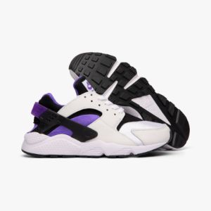 Nike Air Huarache White / Black - Hyper Grape sold by Livestock