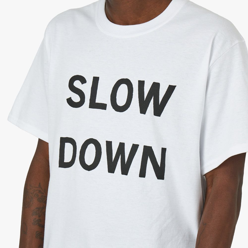 Cowgirl Slow Down T-shirt / White sold by Livestock product image thumbnail 4