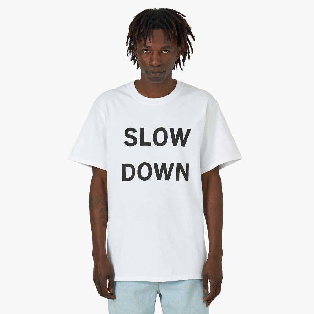 Cowgirl Slow Down T-shirt / White sold by Livestock