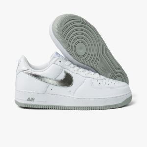 Nike Air Force 1 Low Retro White / Metallic Silver sold by Livestock