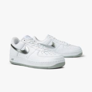Nike Air Force 1 Low Retro White / Metallic Silver sold by Livestock