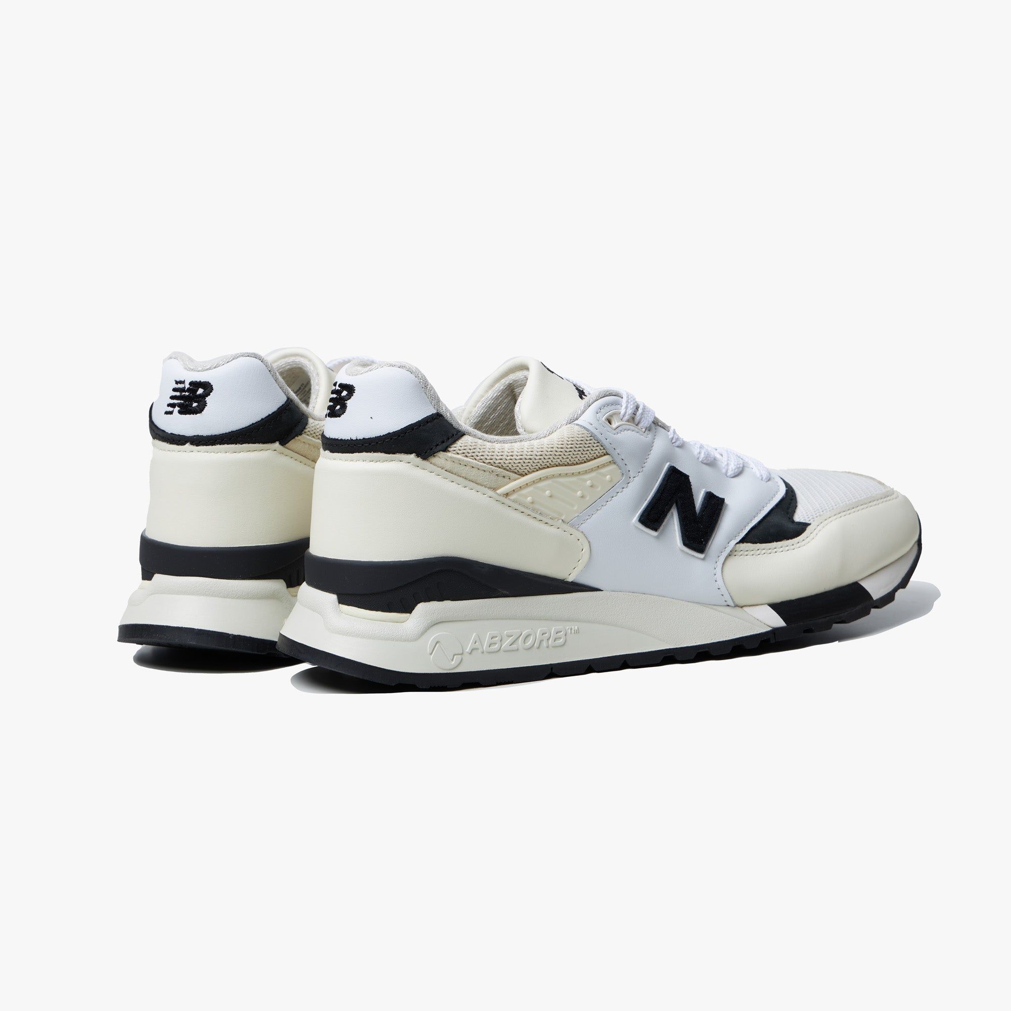 New Balance MADE In USA U998TI White / Black sold by Livestock product image thumbnail 5