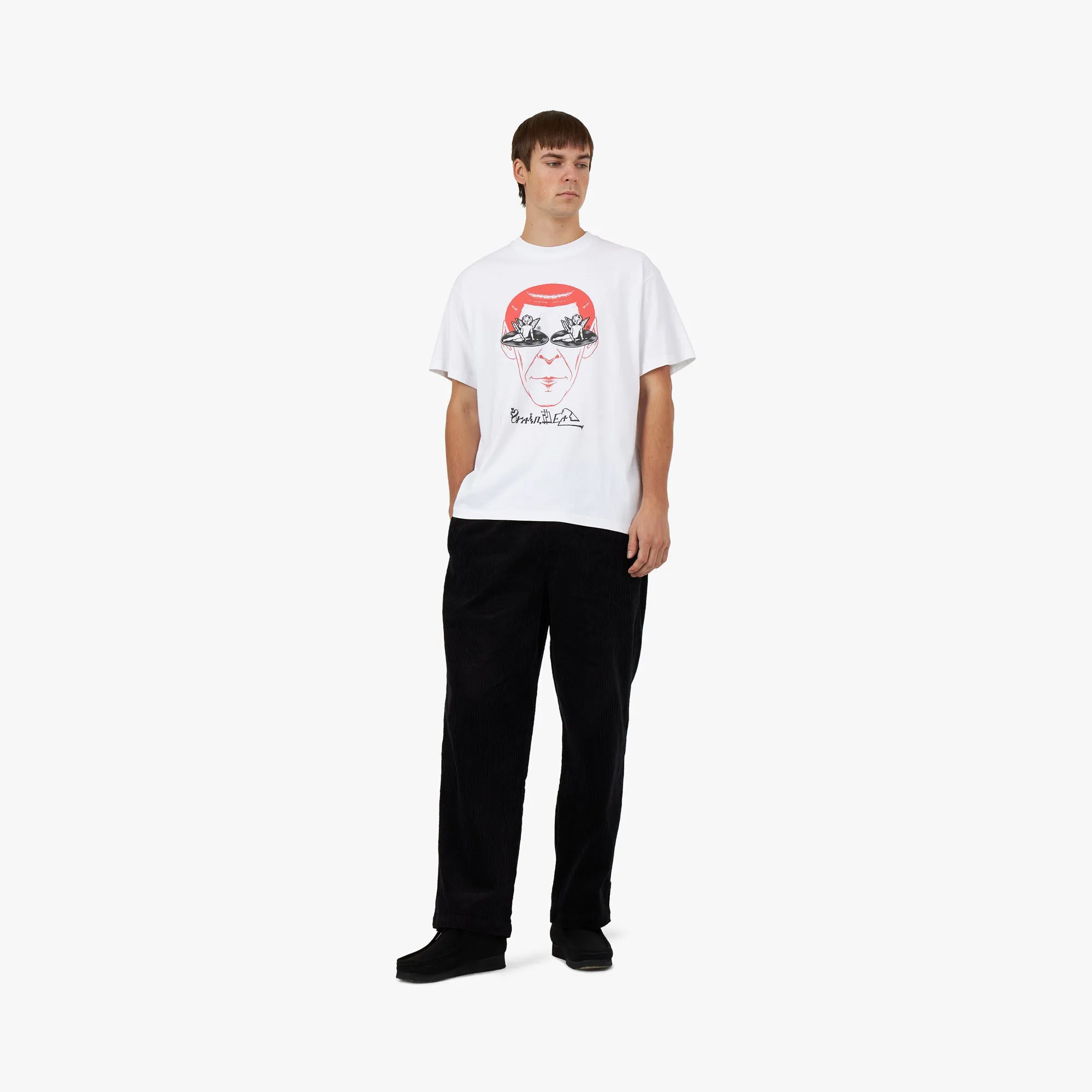 Brain Dead Sound and Vision T-shirt / White sold by Livestock product image thumbnail 5